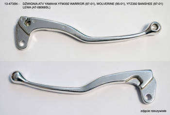 Dźwignia atv yamaha yfm350 warrior '87-'01, wolverine '95-'01, yfz350 banshee '87-'01 lewa (at-08068sl)