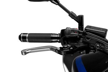 Regulowana Dźwignia Hamulca 3.0 Puig (Z Zawiasem, Wymaga Adaptera) Srebrno-Czarna