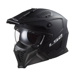 Kask modułowy LS2 OF606 Drifter Solid Matt Black z odpinaną maską