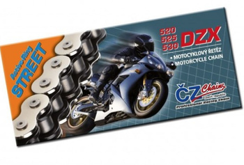 ŁAŃCUCH NAPĘDOWY 530 DZX (118 OGNIW) ACTIVE RI(X-RING) CHROM DO 1200 CCM (43,0 KN) + ZAKUWKA DRĄŻONA
