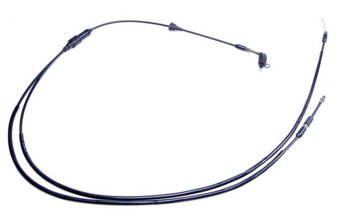 Linka gazu skuter 2T z rozdzielaczem 1630 mm