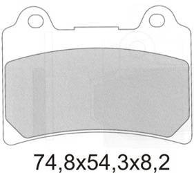 Klocki hamulcowe kh123 półmetaliczne (oferta specjalna) wycofane z oferty