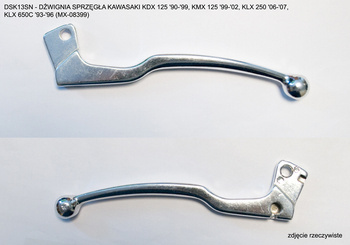 Dźwignia sprzęgła kawasaki kdx 125 '90-'99, kmx 125 '99-'02, klx 250 '06-'07, klx 650c '93-'96 (mx-08399)