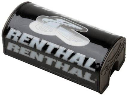 Gąbka na kierownicę fatbar black kolor czarny z logo renthal