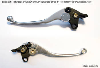 Dźwignia sprzęgła kawasaki zrx 1200 '01-'06, zr 1100 zephyr '92-'97 (mc-08075,74921)