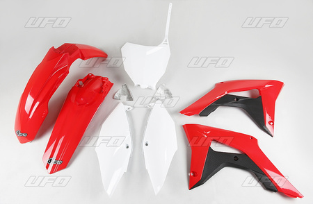 Komplet plastików honda crf 250r '18-'21, crf 450r '17-'20 kolor oem (biały/czerwony)