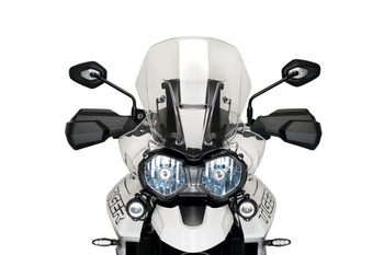 Elektryczny Wspornik Szyby Puig E.R.S Do Triumph Tiger 800 18-20 Czarny