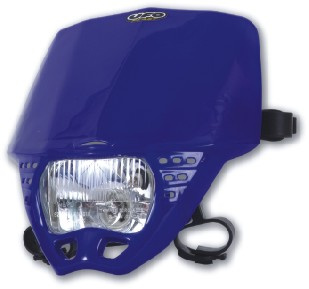 Lampa przednia UFO Cruiser enduro cross niebieska
