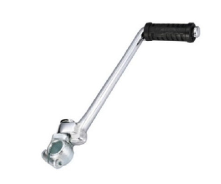 DŹWIGNIA STARTERA (KOPKA / KIKSTARTER) YAMAHA RD 250 / 350 '73-'75, RD 400 '76-'78, XS 500 '75-'77, XS 750 '77-'78 (STALOWA) KOLOR SREBRNY (WAŁEK 18MM)