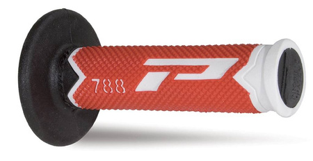 Manetki pg788 off road (22+25mm, dł.115mm) kolor biały/czerwony/czarny (trójskładnikowe)(788-216)
