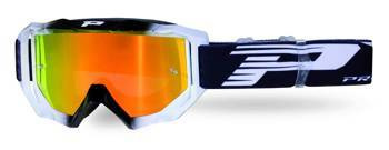 Gogle pg3200 fl venom kolor czarny / biały (szyba pg3248 czerwona lustrzana antiscratch, no fog, anti uv) (pg3200flbk/wh) (pz3200nebifl) (3200fl-137)