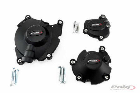 Pokrywy dekli silnika puig do yamaha mt-10 16-21 czarne
