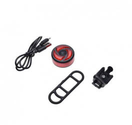Lampa rowerowa tył LED USB 330 mAh