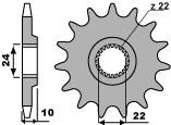 Zębatka przednia 402 15 18nc aprilia 125/350 86-88 (łańc. 520)