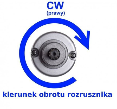 Rozrusznik Quad ATV 150 200 250 Bashan 10 Zębów