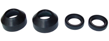 Uszczelniacze przedniego zawieszenia olejowe i pyłowe (komplet) (33x46x10,5) honda, kawasaki, suzuki