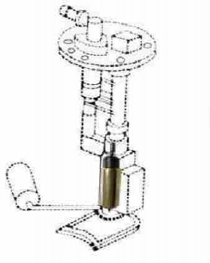 Pompa Paliwa Wtrysku Piaggio/ Suzuki Burgman 125i
