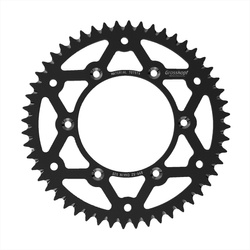 Zębatka tylna aluminiowa t7075 (ergal) kolor czarny 899 52 (89952) ktm sx/sxf/sx-f/excf/exc-f/exc/lc4/sc/mxc/ '91-'22, husqvarna tc/te/fc/tc