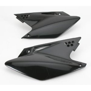 Boczki tylne kawasaki kxf 250 '06-'08 kolor czarny