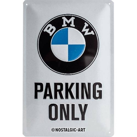 Tablica plakat 20X30 Bmw Parking Only 22241