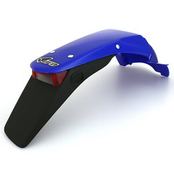 Błotnik tył yamaha wrf '03-'06 z lampką kolor niebieski