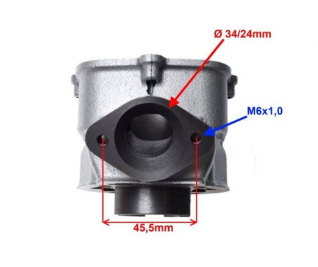 Cylinder z tłokiem do motocykla 50cm Aprilia Rs50