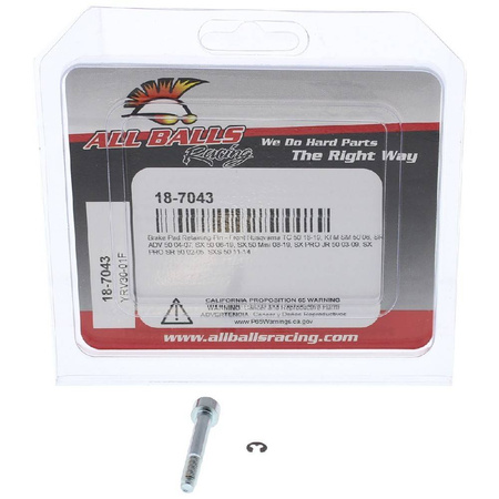 Trzpienie (jeden wieszak) klocków hamulcowych przód husqvarna tc 50 18-19, sx 50 06-19, sx 50 mini 08-19, sx pro sr 50 02-05, sxs 50 11-14