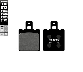 Klocki hamulcowe kh47 półmetaliczne