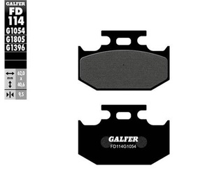 Klocki hamulcowe kh152 półmetaliczne (oferta specjalna) wycofane z oferty