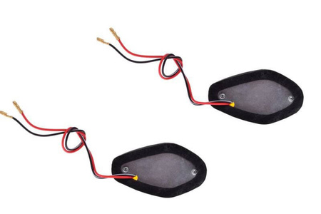 Kierunkowskaz owiewka pomarańczowy klosz 12V 23W