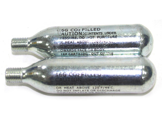 Nabój co2 do pompowania opon - z gwintem (2szt.)