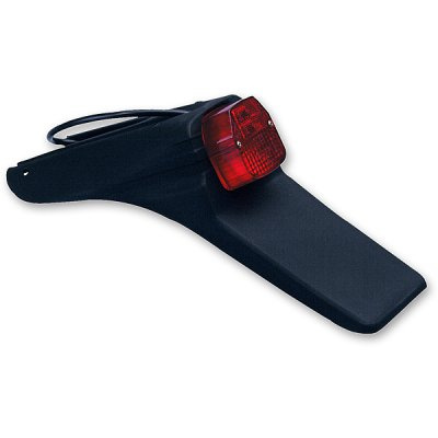 Błotnik tył z lampką i mocowaniem tablicy rejestracyjnej (homologowany) kolor czarny