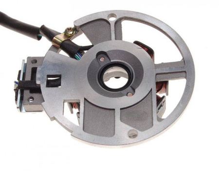 Stator iskrownik 8 cewek 5 przewodów Keeway Pixel