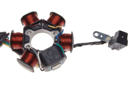 Stator iskrownik 6 cewek 8 przewodów