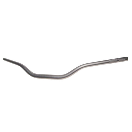 Kierownica enduro 28,5 mm aluminiowa titanium Leoshi