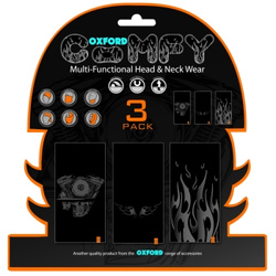 Oxford kołnierz wielofunkcyjny wiatroodporny comfy 3 sztuki w opakowaniu kolor hd