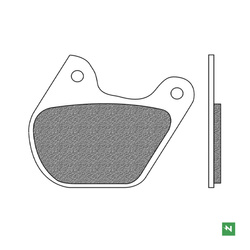 KLOCKI HAMULCOWE PRZÓD TYŁ KH072 - WYPRZEDAŻ