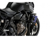 Boczne Spoilery Dociskowe Do Yamaha Mt-07 Niebieskie