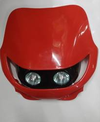 lampa przednia czerwona uniwersalna