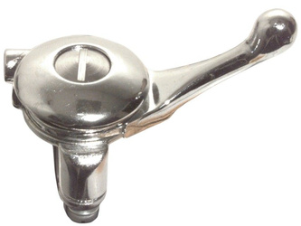 DŹWIGNIA SSANIA NA KIEROWNICĘ 7/8" (PRAWA STRONA) (KOŃCÓWKA DŹWIGNI OKRĄGŁA)