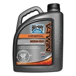 Olej Bel-Ray V-Twin Mineralny 4T 20W-50 4 Litry