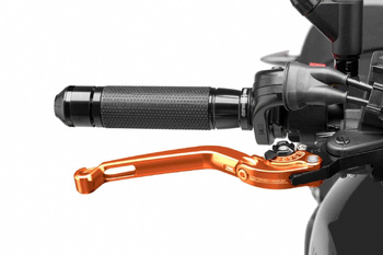 Regulowana Dźwignia Hamulca 2.0 Puig (Z Zawiasem, Wymaga Adaptera) Pomarańczowo-Czarna