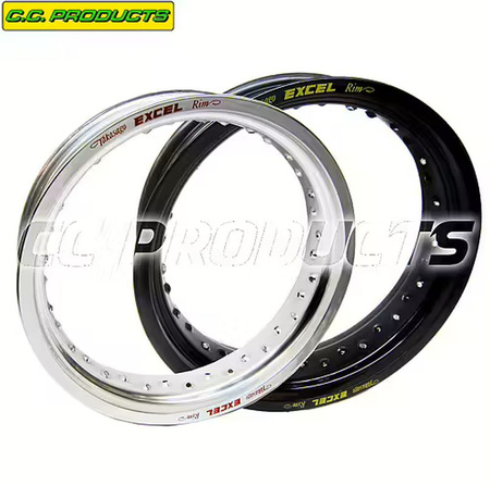 FELGA / OBRĘKOŁA PRZEDNIEGO EXCEL 21'' X 1,85 APRILIA TUAREG 660 '22-'25 KOLOR SREBRNY