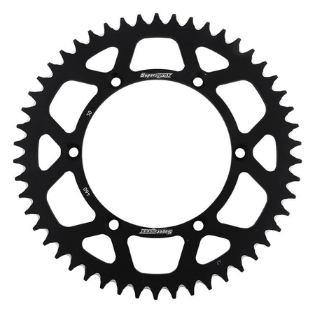 Zębatka tylna aluminiowa 7075-t6 (ergal) 489 50 kawasaki kx/kxf 84-18 (jtr460.50) kolor czarny