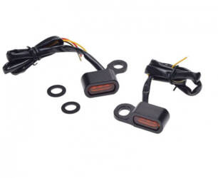 Kierunkowskazy przednie Harley Sportster czarny