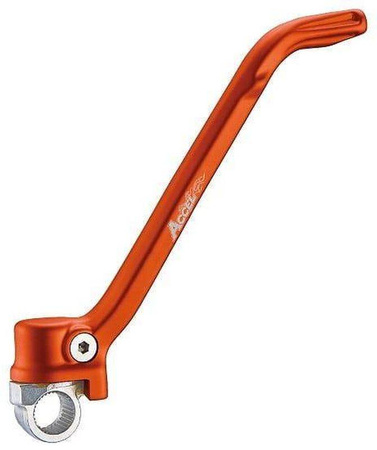 Accel dźwignia startera (kopka) aluminiowa ktm sx 125 '16-'20, exc 125 '17, exc 250/300 '17-20, husqvarna tc 125 '16-20, te 150/300 '17-20, tx 125 '17-20 kolor pomarańczowy (oem: 50433070044)