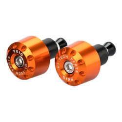 Końcówki Kierownicy/ Obciążniki Uniwersalne Puig (Krótkie) Pomarańczowe