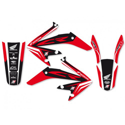 Komplet naklejek (oklein) honda cre-crm 50 '07-'19 dream 4 kolor czerwony/czarny