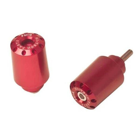 Ciężarki / końcówki kierownicy długie puig do honda nc750s/x 16-21 czerwone