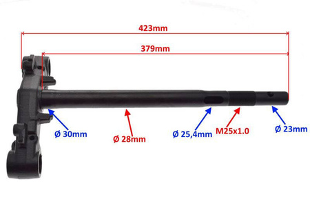 Sztyca z półką widelca do Longjia LJ50QT-9M